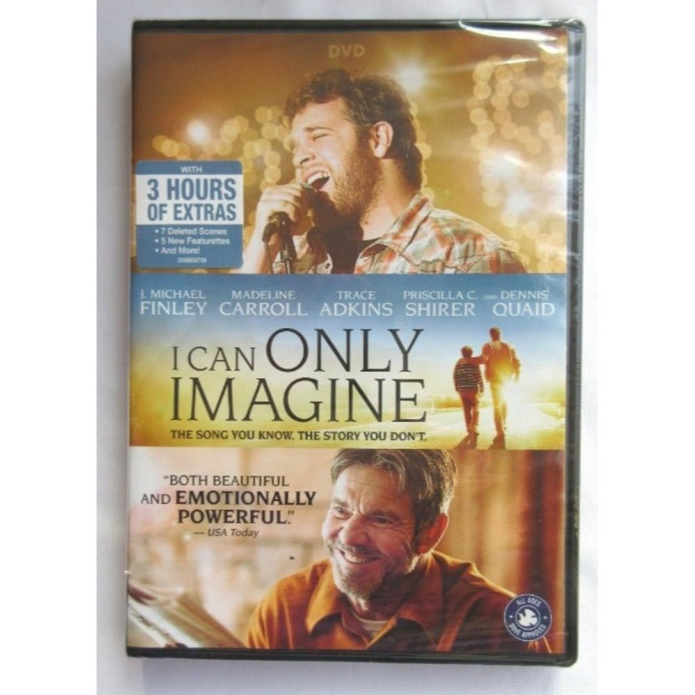 I Can Only Imagine DVD With 3 Hours Of Extras Brand New Factory Sealed
